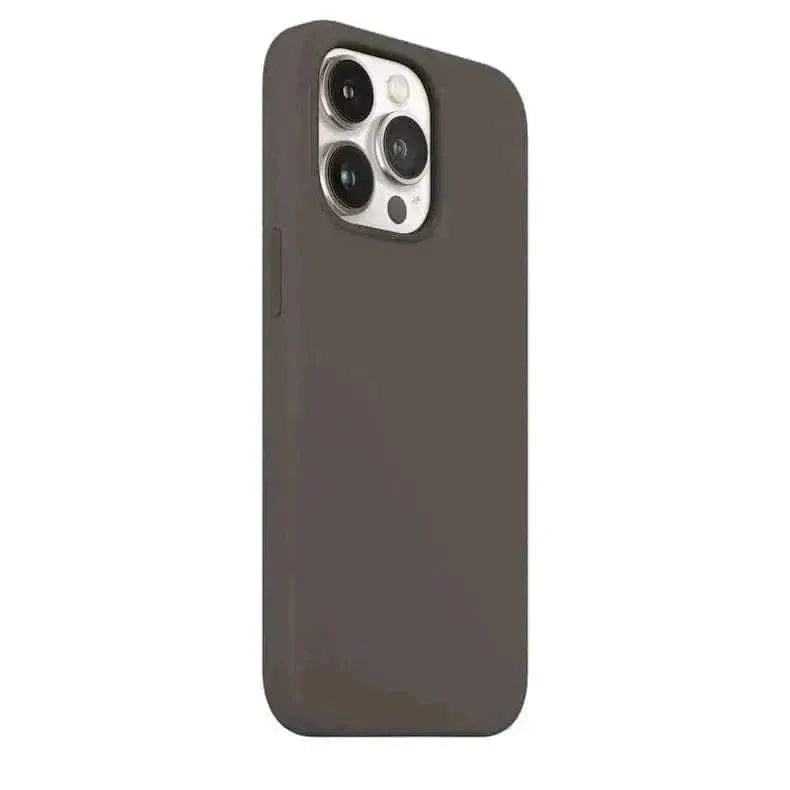 Liquid Silicone inner microfiber Case for iPhone 15