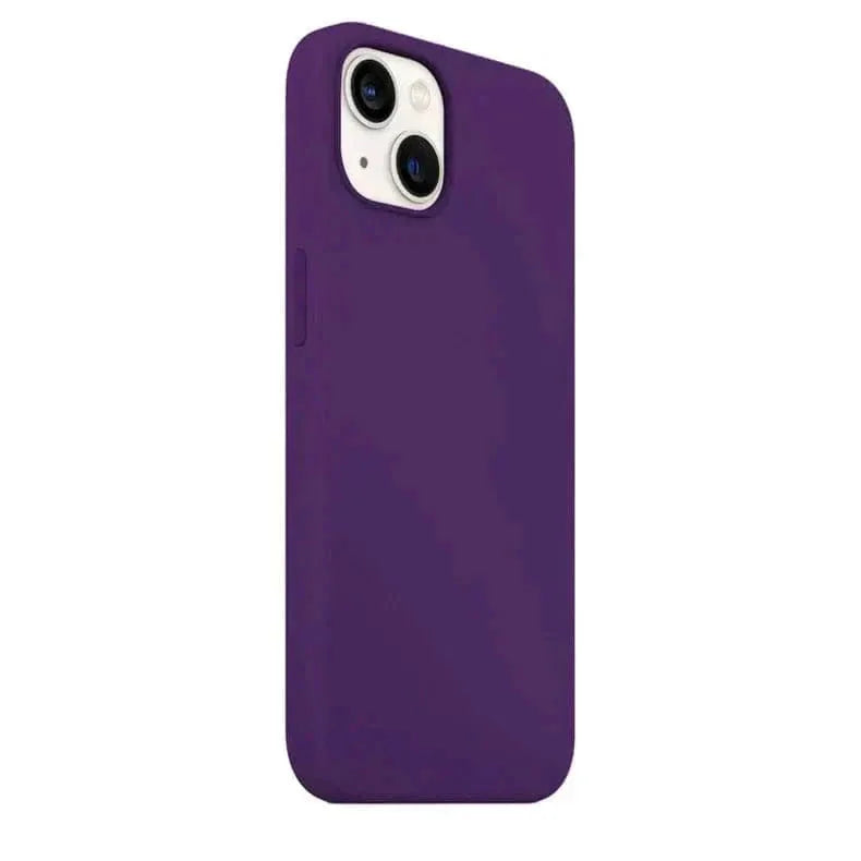 Liquid Silicone inner microfiber Case for iPhone 15