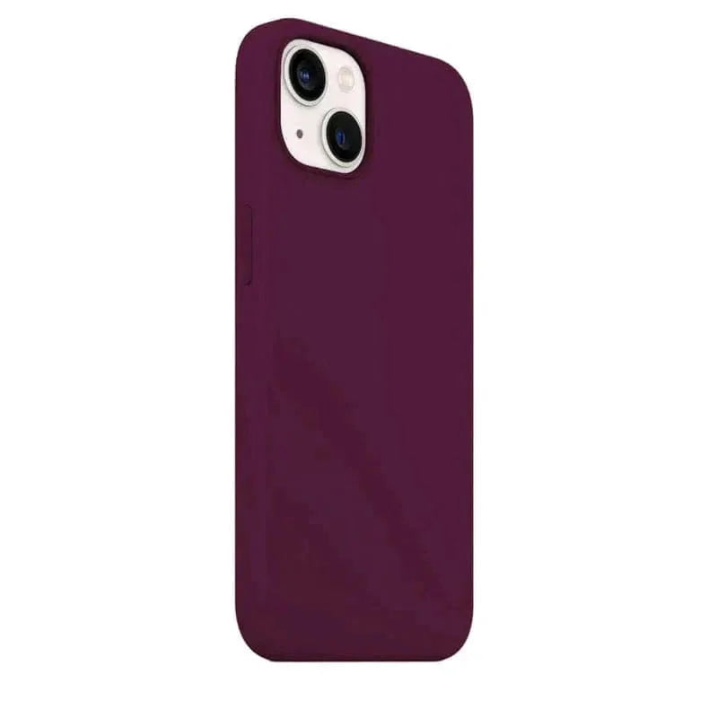Liquid Silicone inner microfiber Case for iPhone 15