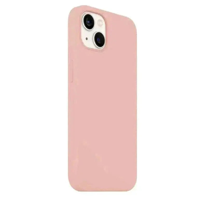 Liquid Silicone inner microfiber Case for iPhone 15 Plus