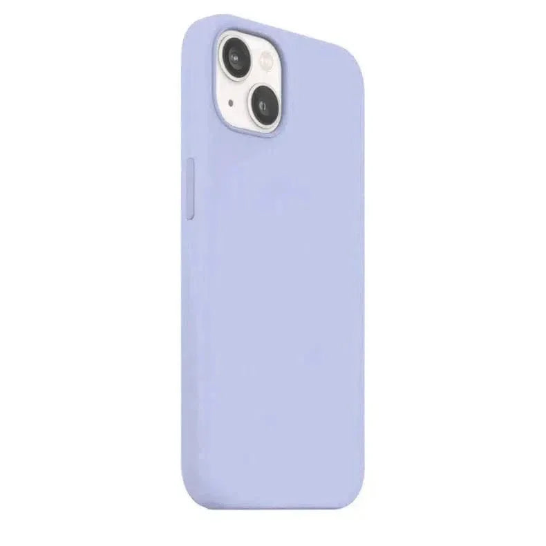 Liquid Silicone inner microfiber Case for iPhone 15 Plus