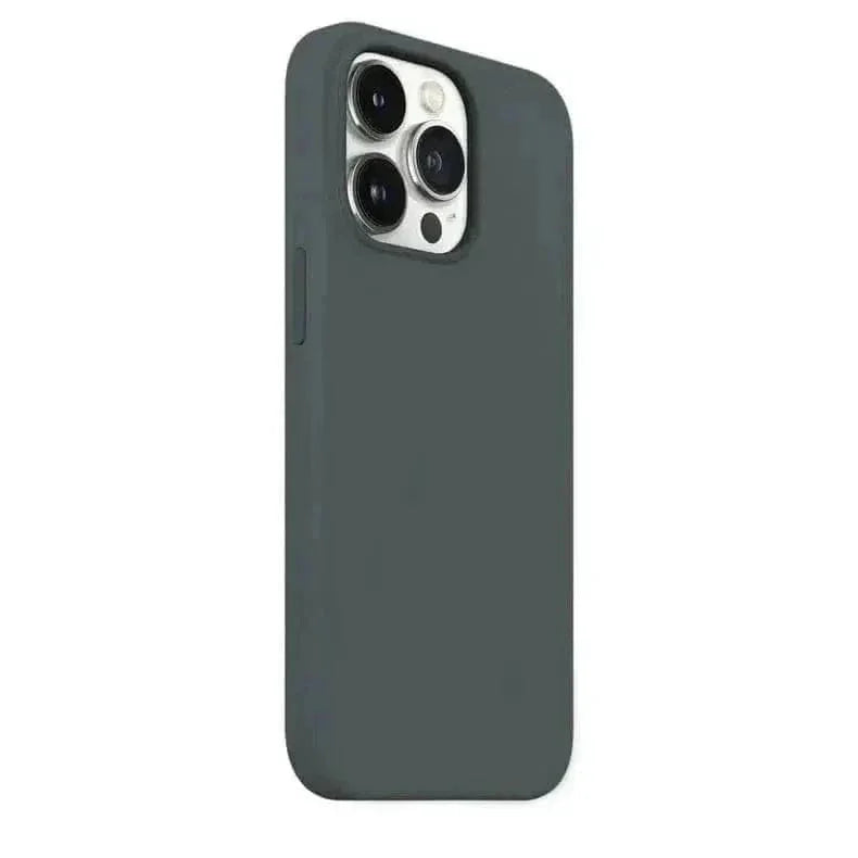 Liquid Silicone inner microfiber Case for iPhone 15 Plus