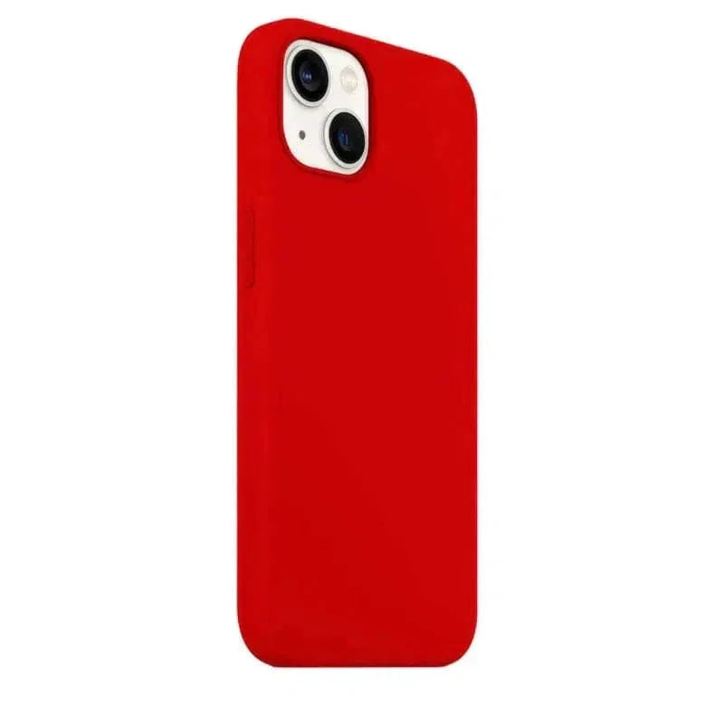 Liquid Silicone inner microfiber Case for iPhone 15 Plus