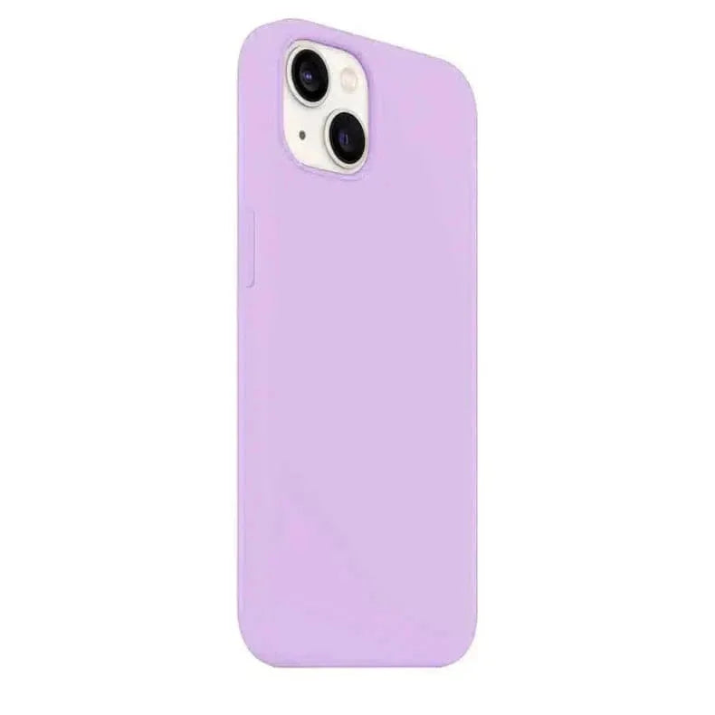 Liquid Silicone inner microfiber Case for iPhone 15 Pro