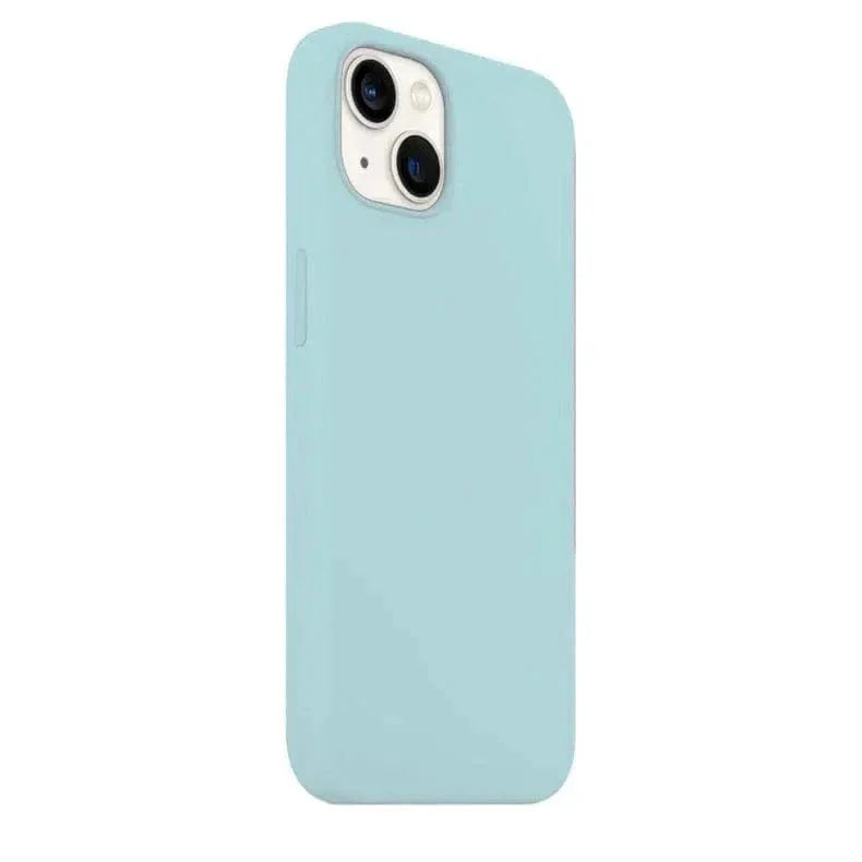 Liquid Silicone inner microfiber Case for iPhone 15 Pro Max