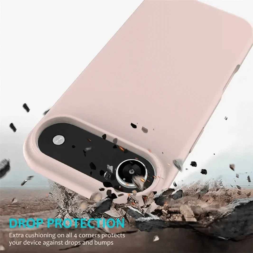 Liquid Silicone inner microfiber Case for iPhone 17 Air