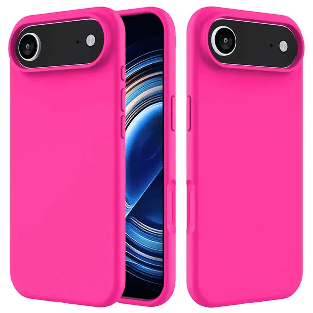 Liquid Silicone inner microfiber Case for iPhone 17 Air