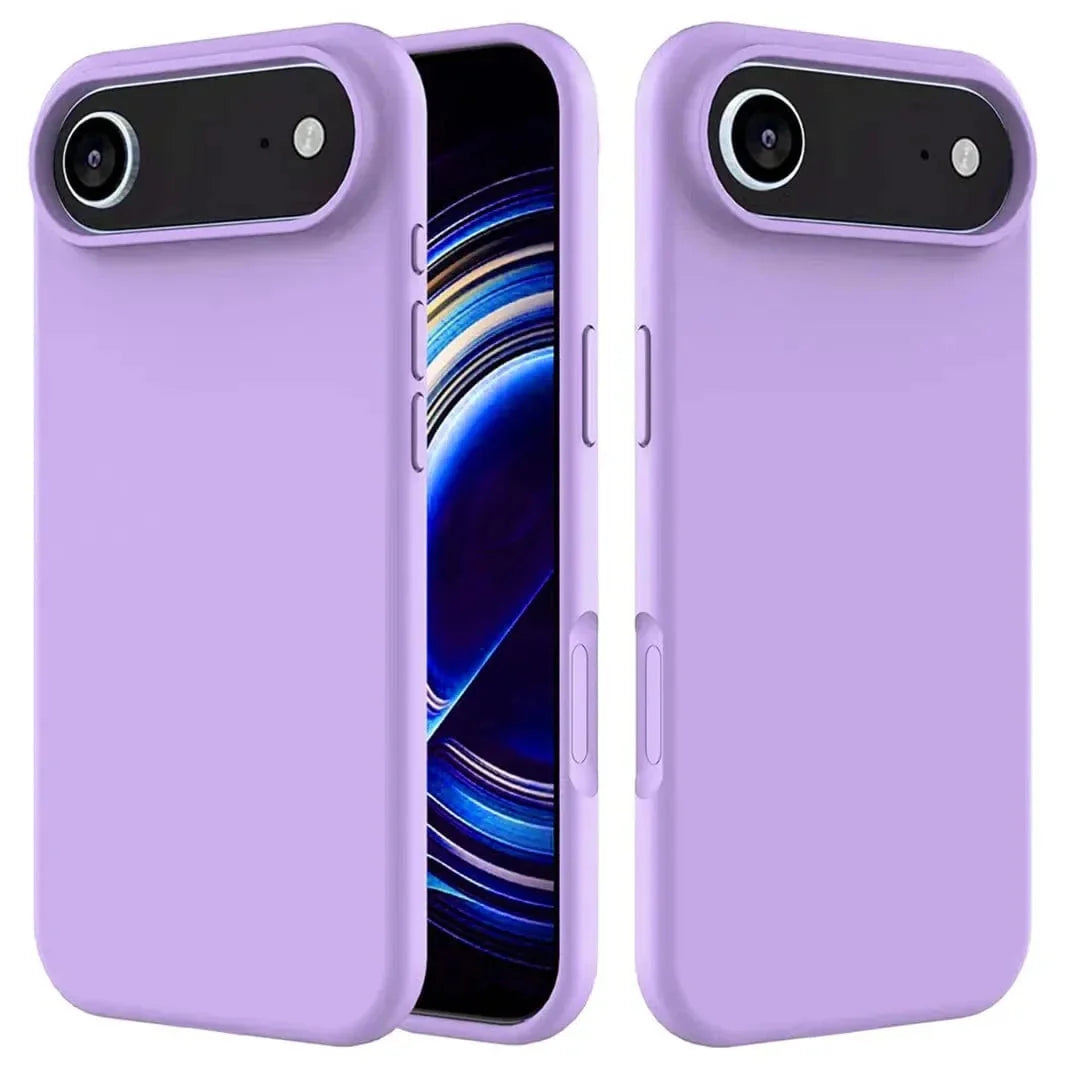 Liquid Silicone inner microfiber Case for iPhone 17 Air
