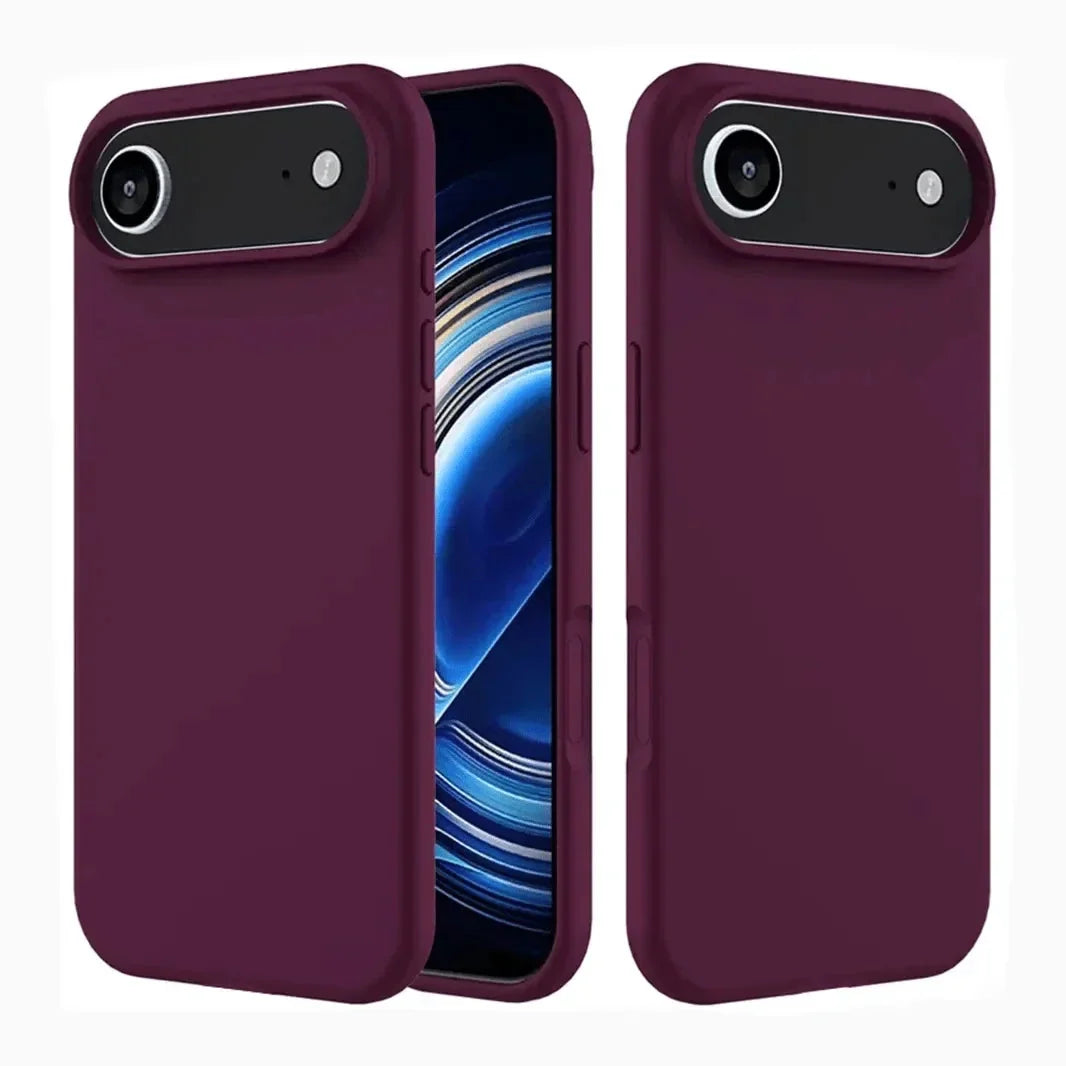 Liquid Silicone inner microfiber Case for iPhone 17 Air