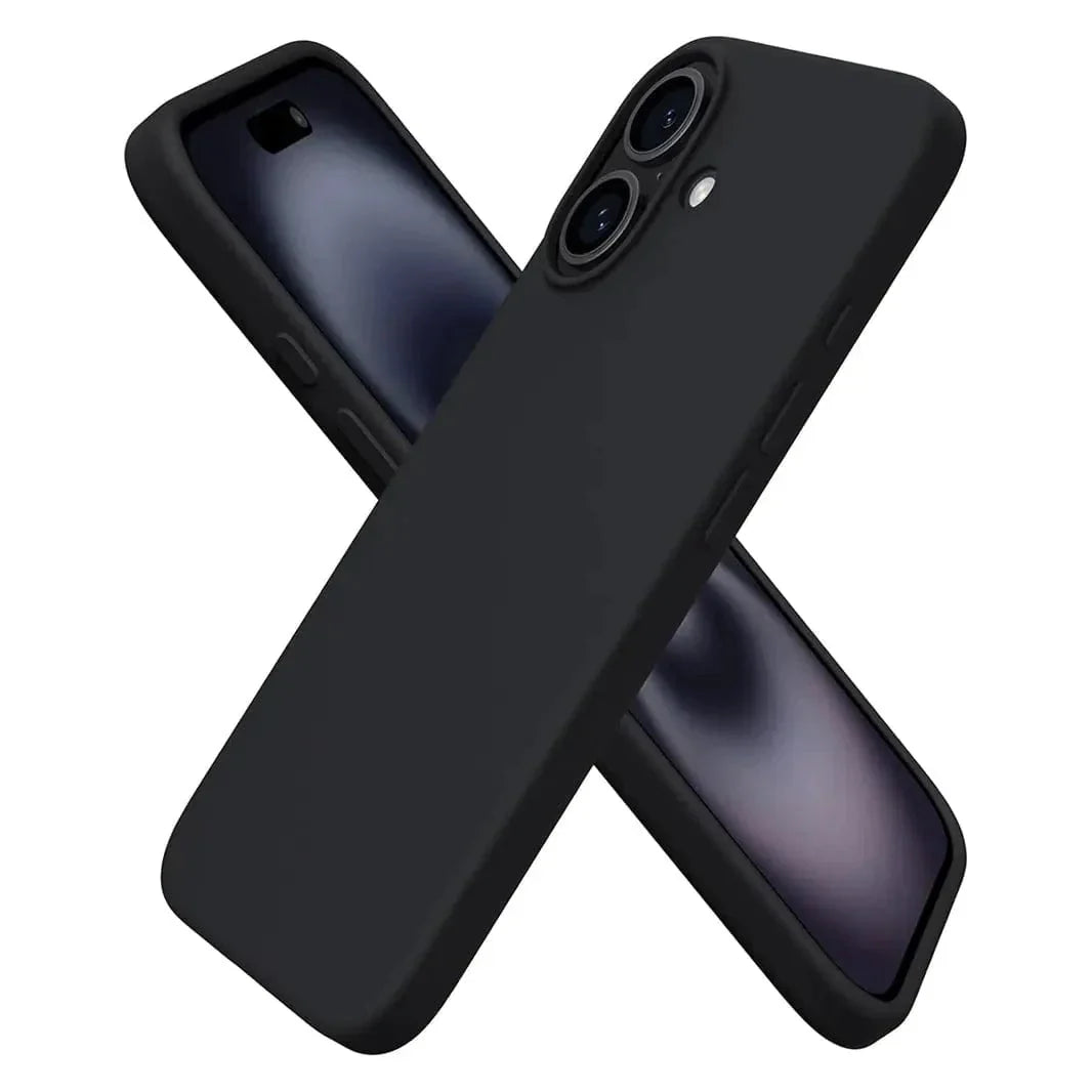 Liquid Silicone inner microfiber Case for iPhone 17