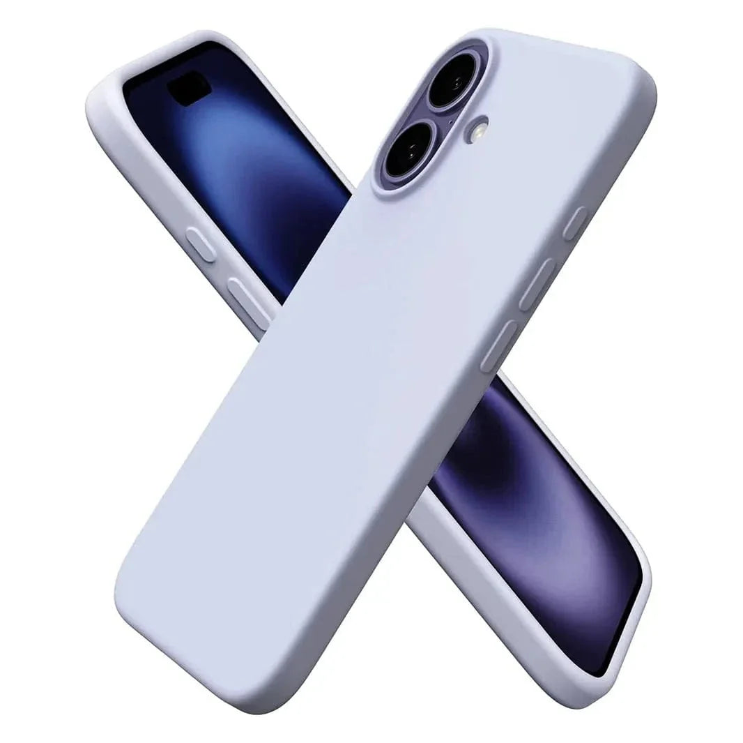 Liquid Silicone inner microfiber Case for iPhone 17