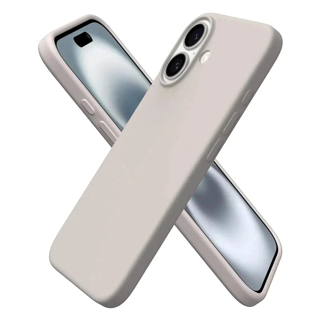 Liquid Silicone inner microfiber Case for iPhone 17