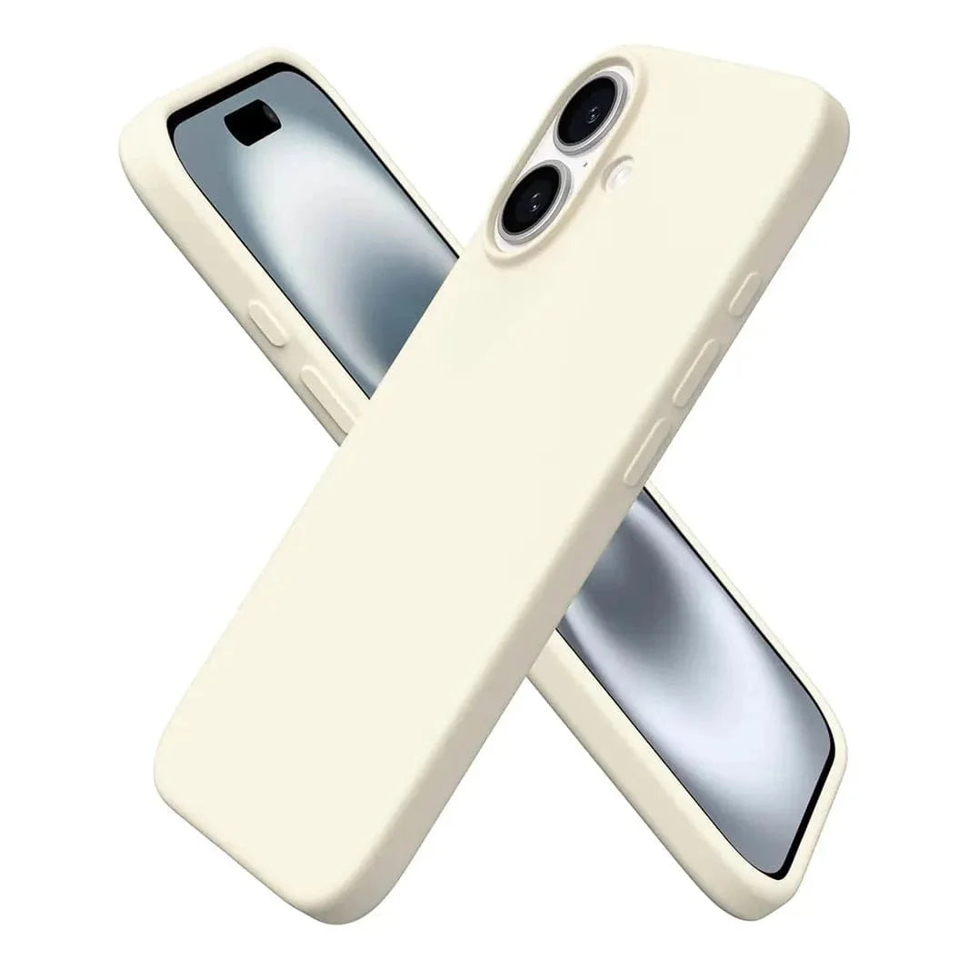 Liquid Silicone inner microfiber Case for iPhone 17