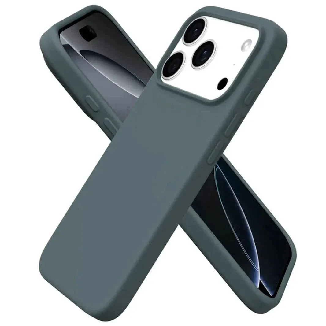 Liquid Silicone inner microfiber Case for iPhone 17 Pro Max