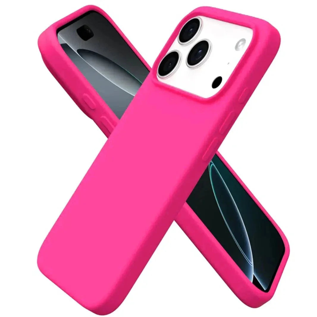 Liquid Silicone inner microfiber Case for iPhone 17 Pro Max