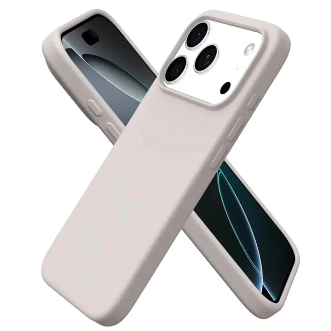 Liquid Silicone inner microfiber Case for iPhone 17 Pro