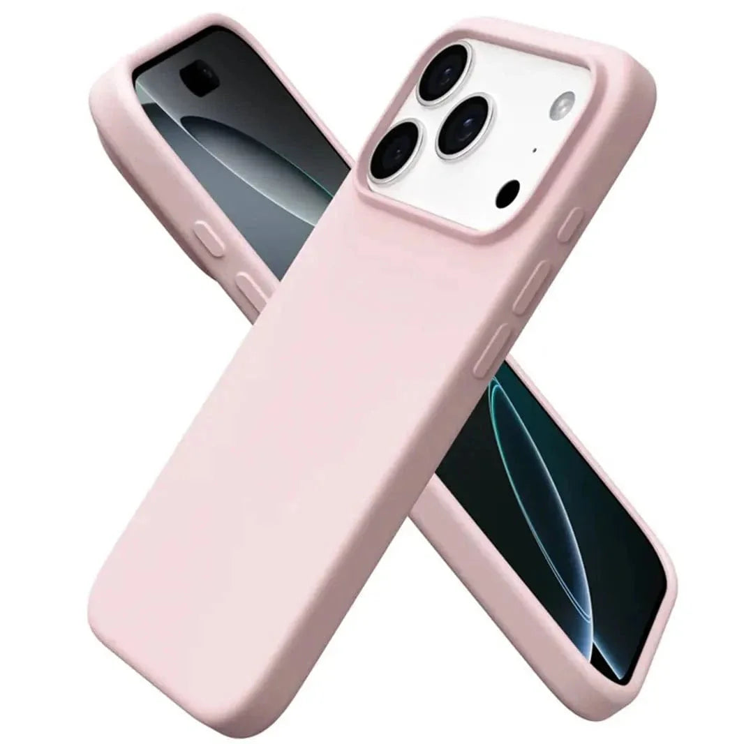 Liquid Silicone inner microfiber Case for iPhone 17 Pro