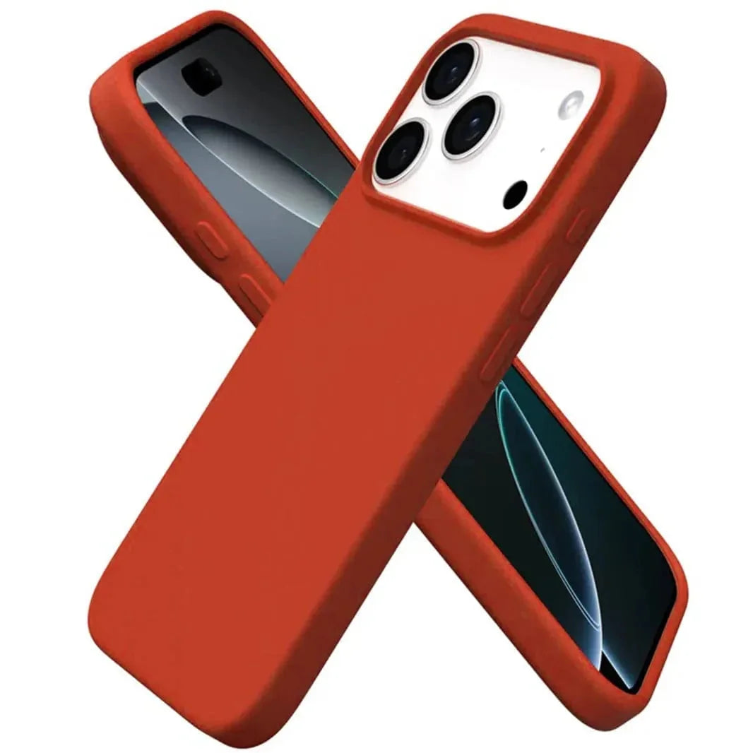 Liquid Silicone inner microfiber Case for iPhone 17 Pro Max