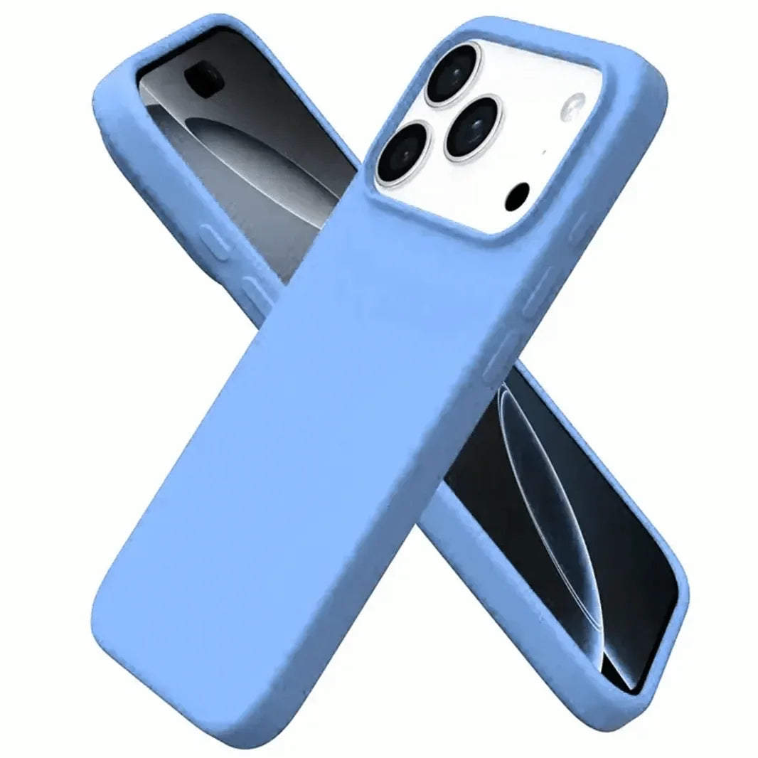 Liquid Silicone inner microfiber Case for iPhone 17 Pro