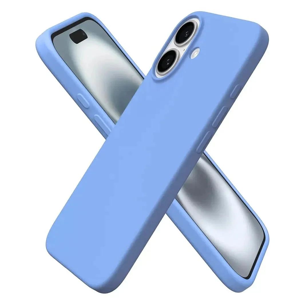 Liquid Silicone inner microfiber Case for iPhone 17