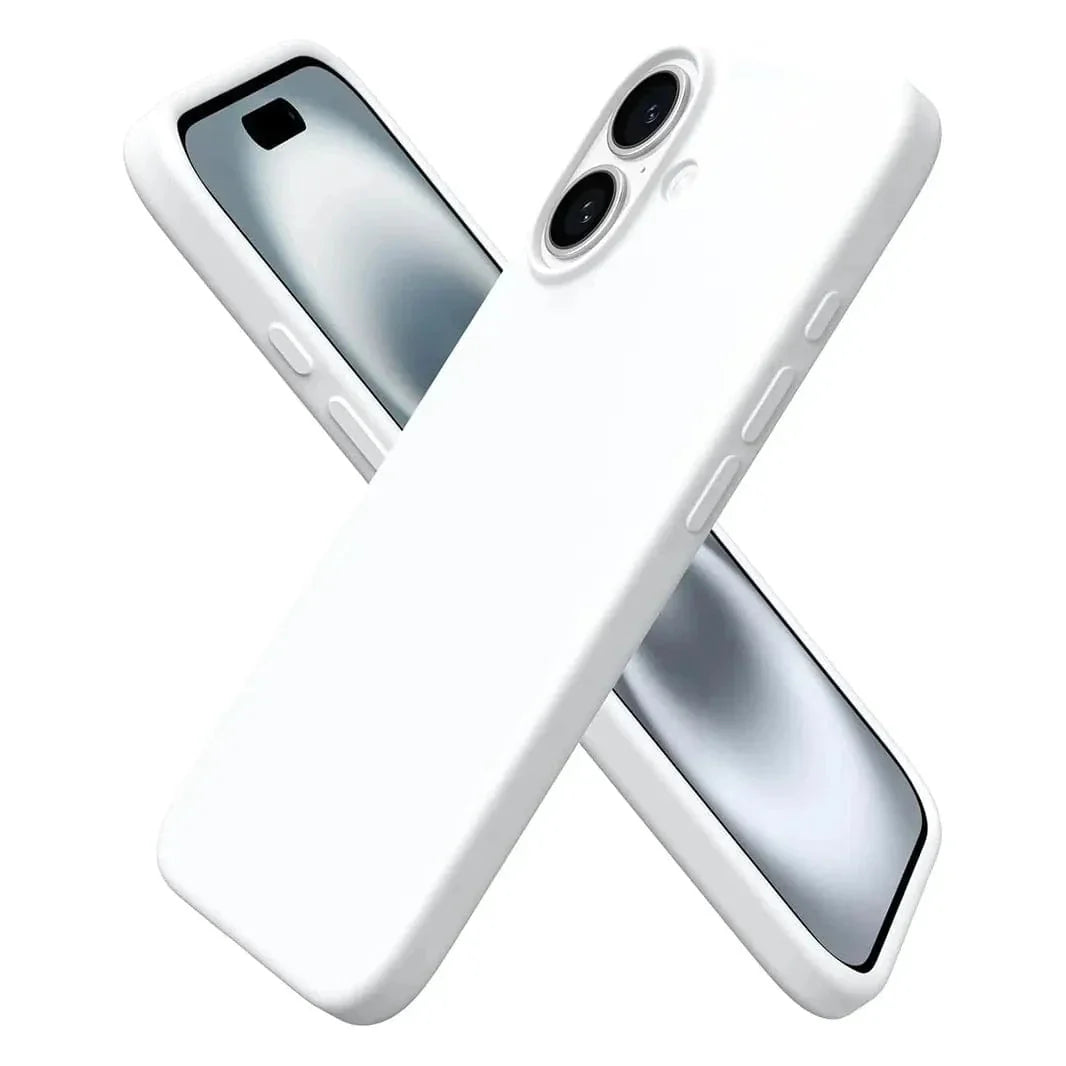 Liquid Silicone inner microfiber Case for iPhone 17