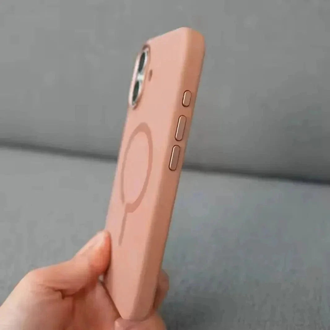 Liquid Silicone Magsafe Hard Case for iPhone 15 Pro