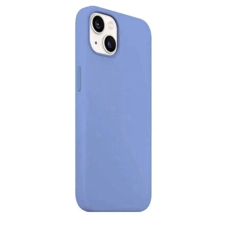 Liquid Silicone Microfiber Slim Soft Touch Phone Back Case for Apple iPhone