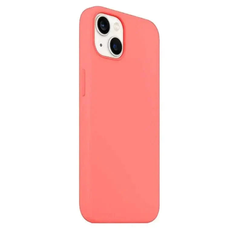 Liquid Silicone Back Case for iPhone 13 mini Congo Pink Back Cases