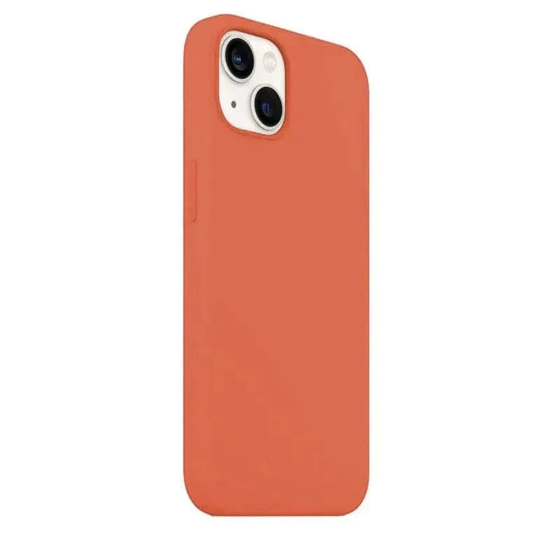 Liquid Silicone Microfiber Slim Soft Touch Phone Back Case for Apple iPhone