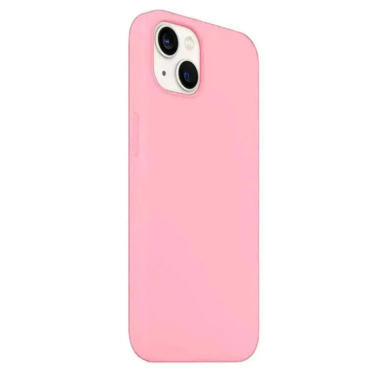 Liquid Silicone Back Case for iPhone 14 Plus Pink Back Cases