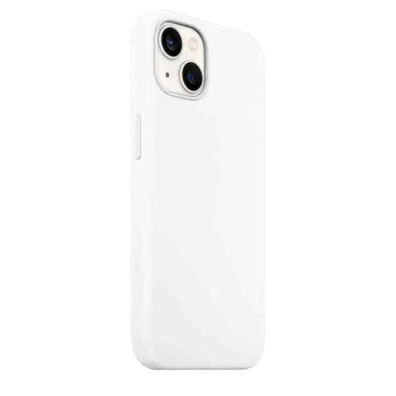 Liquid Silicone Back Case for iPhone 13 Pro Max White Back Cases