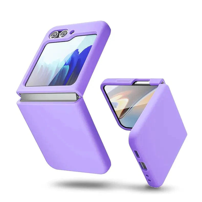 Liquid Silicone Phone Back Case for Samsung Galaxy Z Flip