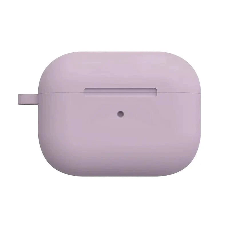 Liquid Silicone Soft Skin with front LED visible Case for Apple Airpods