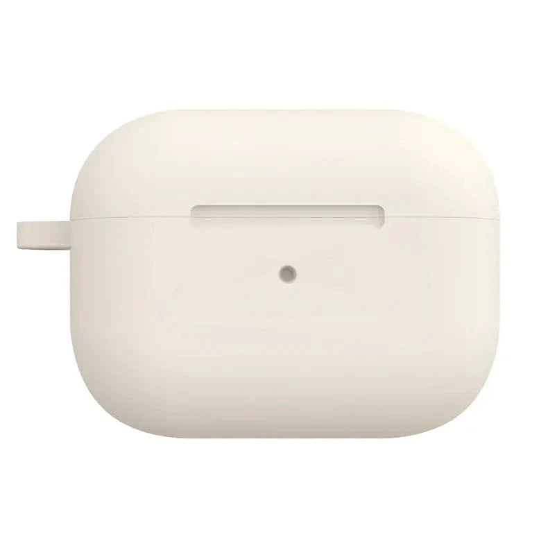 Liquid Silicone Soft Skin with front LED visible Case for Apple Airpods