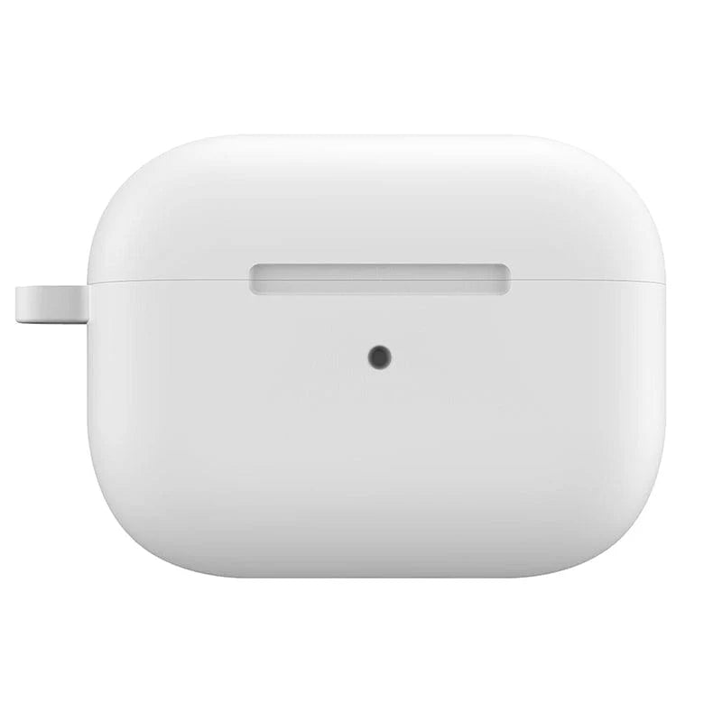 Liquid Silicone Soft Skin with front LED visible Case for Apple Airpods