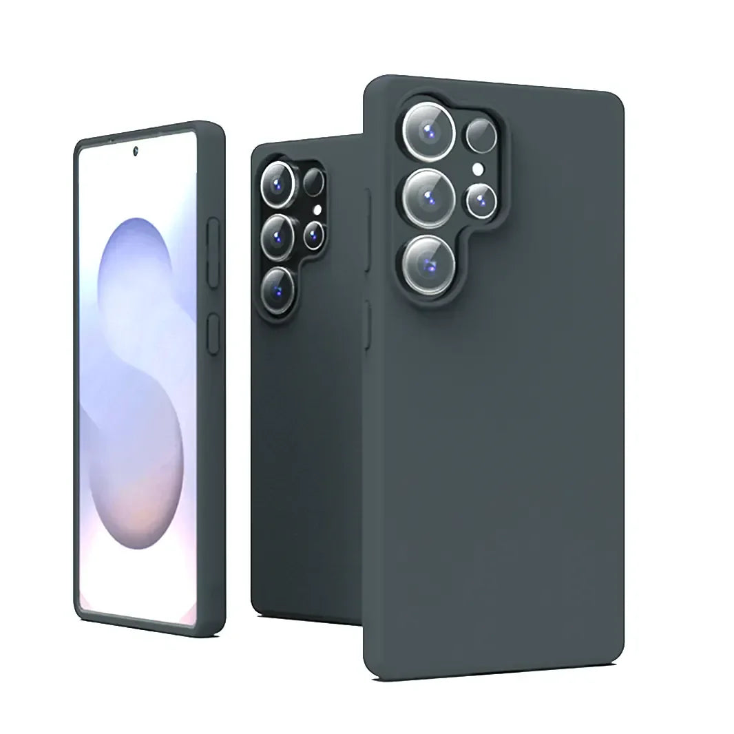 Liquid Silicone Soft Touch Feel hard Case for Samsung S25 Ultra