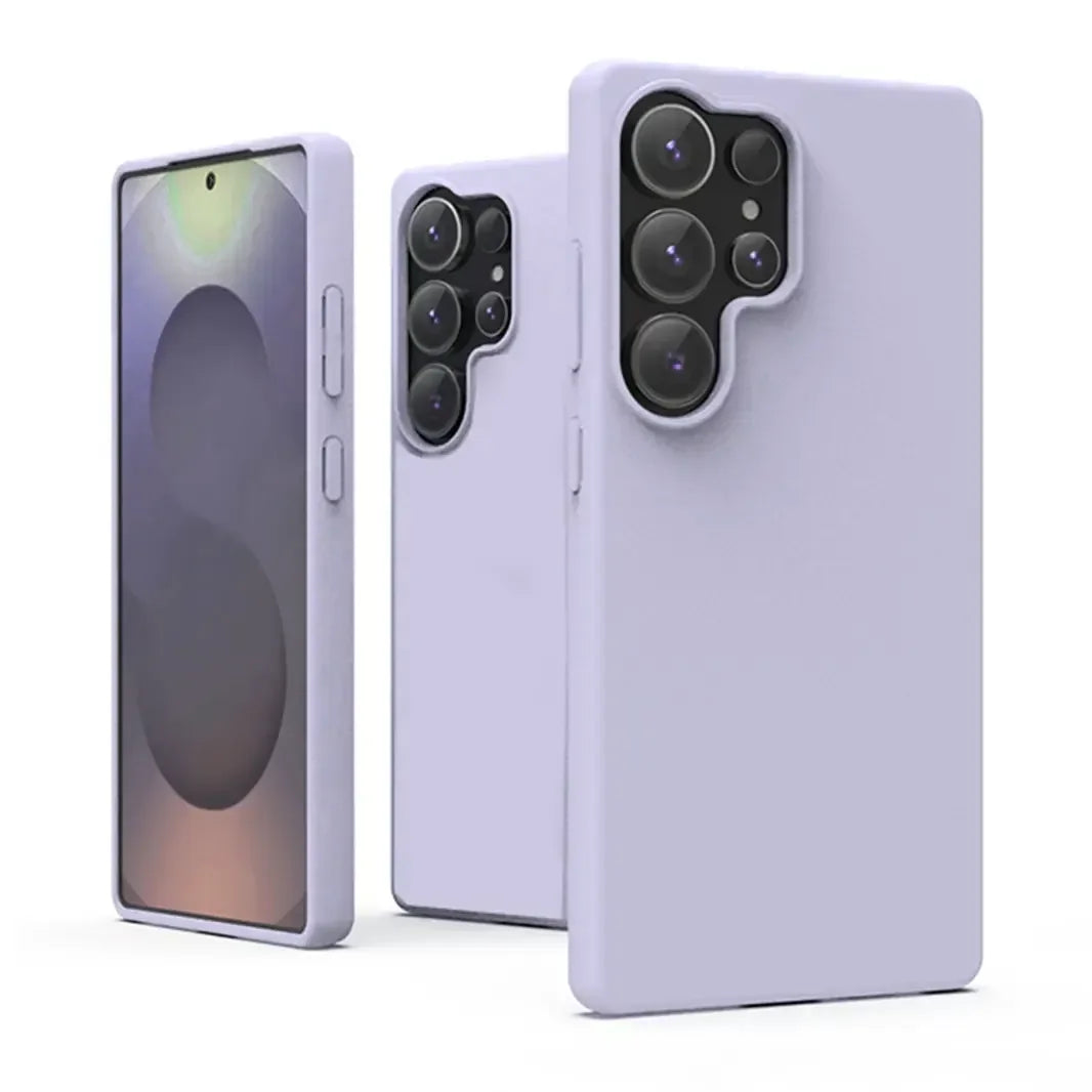 Liquid Silicone Soft Touch Feel hard Case for Samsung S22 Ultra