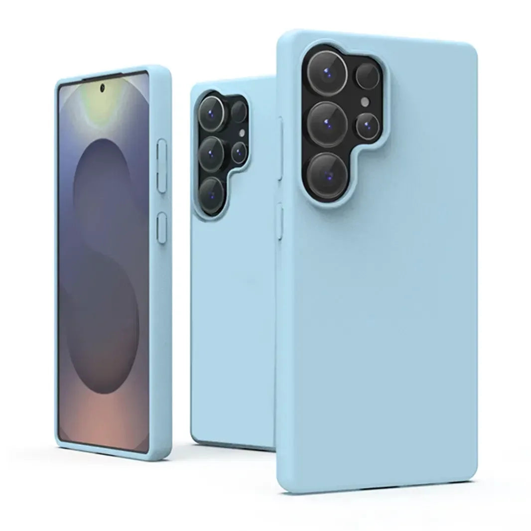 Liquid Silicone Soft Touch Feel hard Case for Samsung S24 Ultra