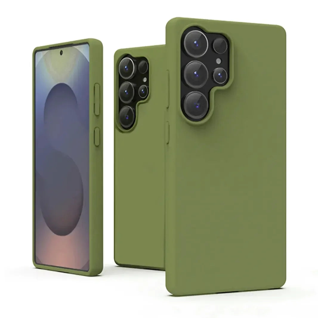 Liquid Silicone Soft Touch Feel hard Case for Samsung S24 Ultra