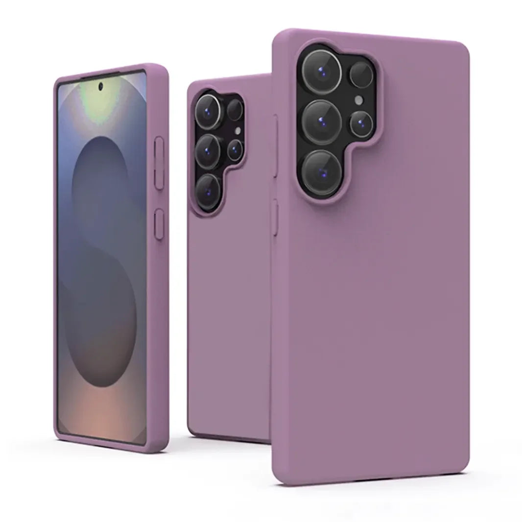 Liquid Silicone Soft Touch Feel hard Case for Samsung S22 Ultra