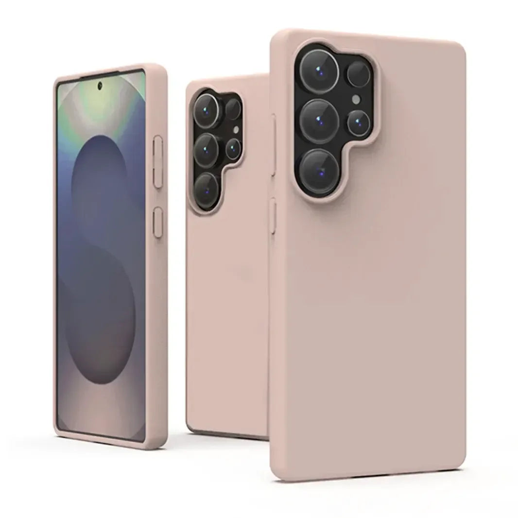 Liquid Silicone Soft Touch Feel hard Case for Samsung S22