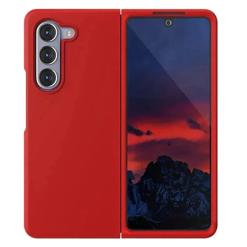 Liquid Silicone Soft Touch Feel hard Case for Samsung Z Fold6