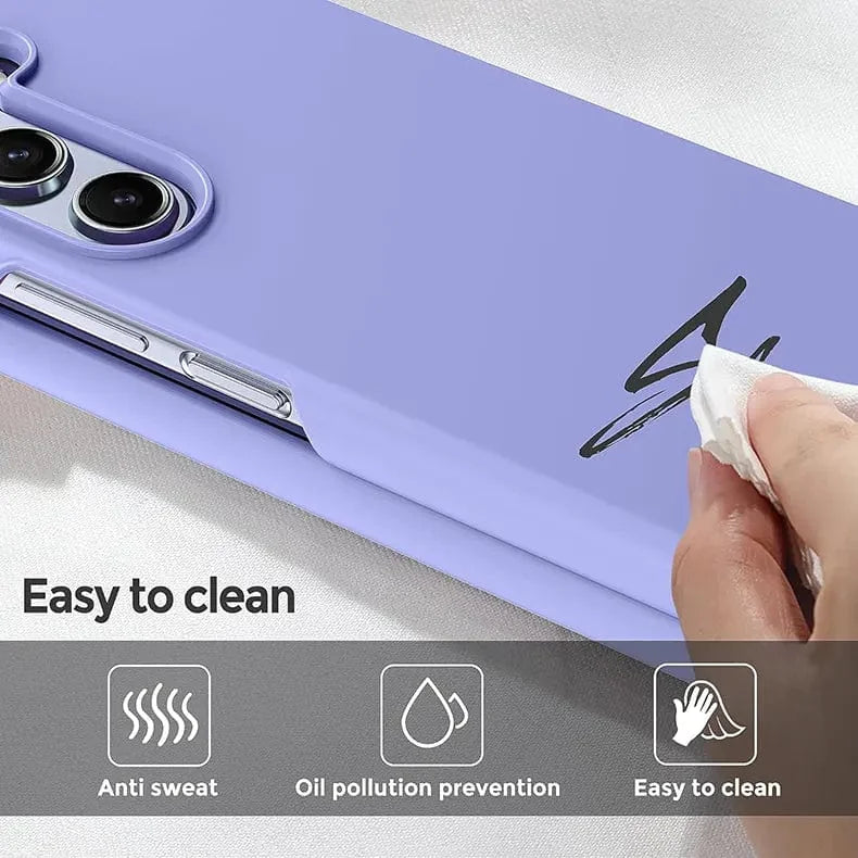 Liquid Silicone Soft Touch Feel hard Case for Samsung Z Fold6