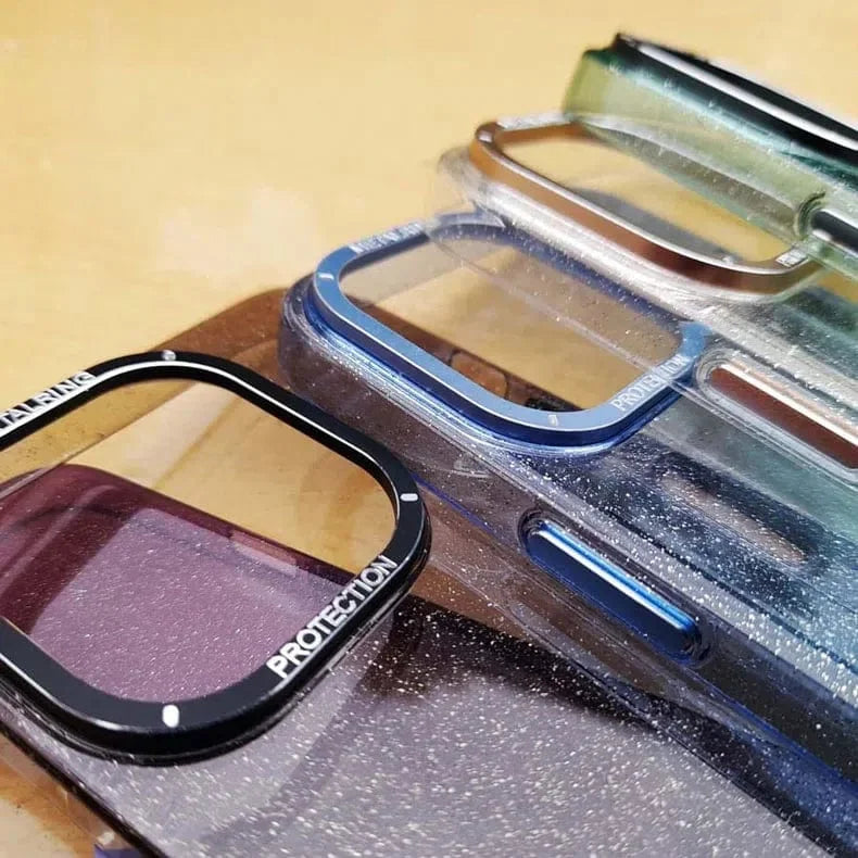 Luxury Bling Transparent Shiny Glitter Hard Case for iPhone 12 | 12 Pro