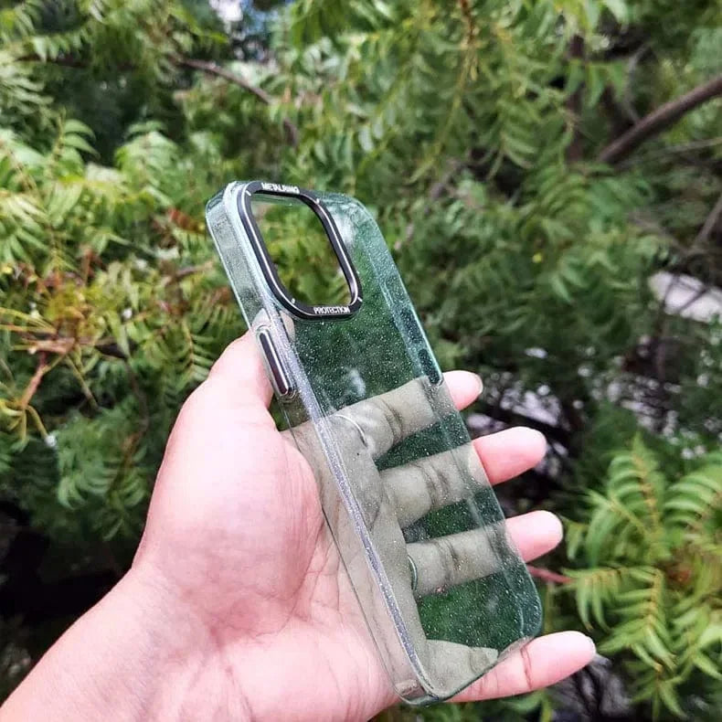 Luxury Bling Transparent Shiny Glitter Hard Case for iPhone 12 | 12 Pro