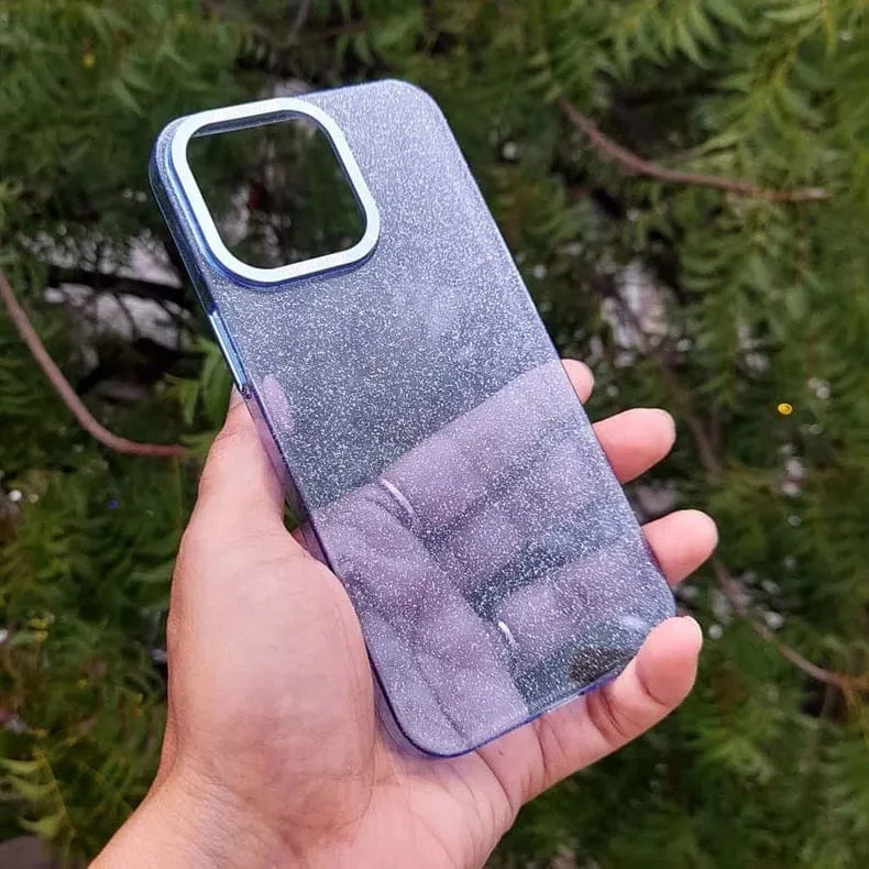 Luxury Bling Transparent Shiny Glitter Hard Case for iPhone 12 | 12 Pro