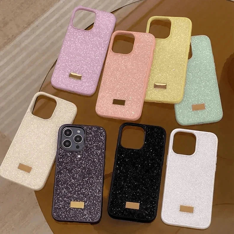 Luxury Glitter Diamond Bling Shockproof Hard Case for iPhone 15 Pro