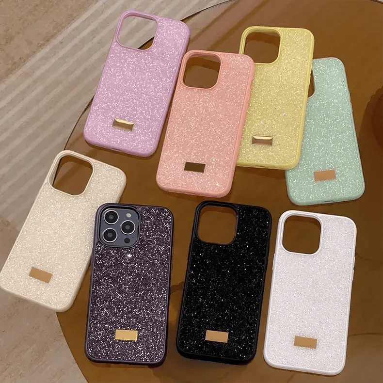 Luxury Glitter Diamond Bling Shockproof Hard Phone Back Case for Apple iPhone