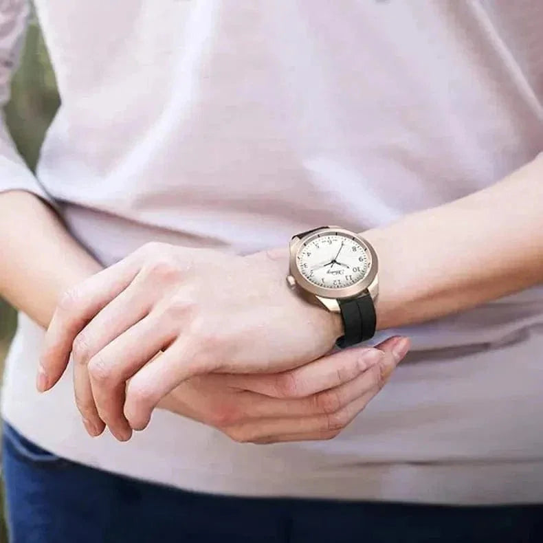 Magnetic D-Buckle Silicone Band for Smartwatch 22mm