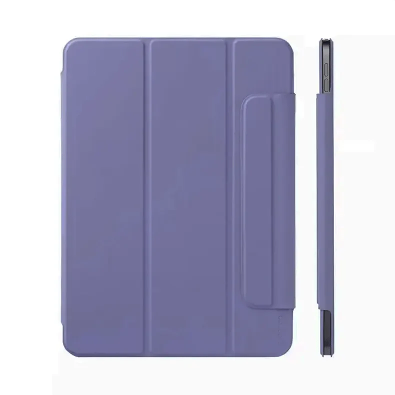 Magnetic Smart Trifold Stand Slim Back Case for iPad